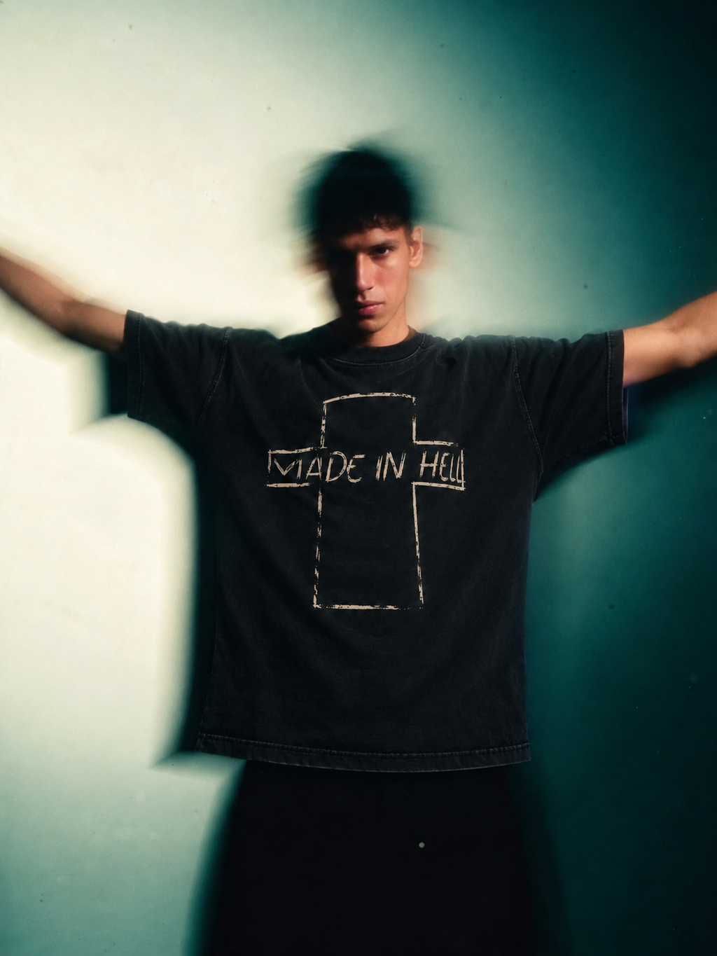 MADE IN HELL OVERSIZED T-SHIRT - BY HOODRAT